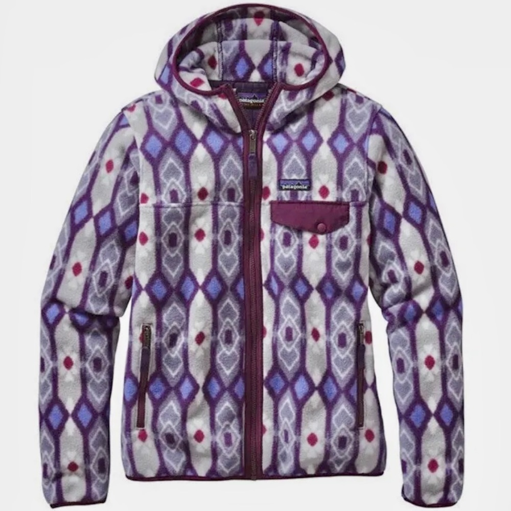 Patagonia | Synchilla Full Zip | Pine Patch Lupine |Hooded Fleece